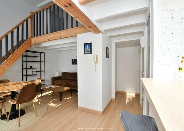 Апартаменты La Mezzanine 5 Pers Classe 3 Etoiles, Royan- Centre 300 M Foncillon Руайян