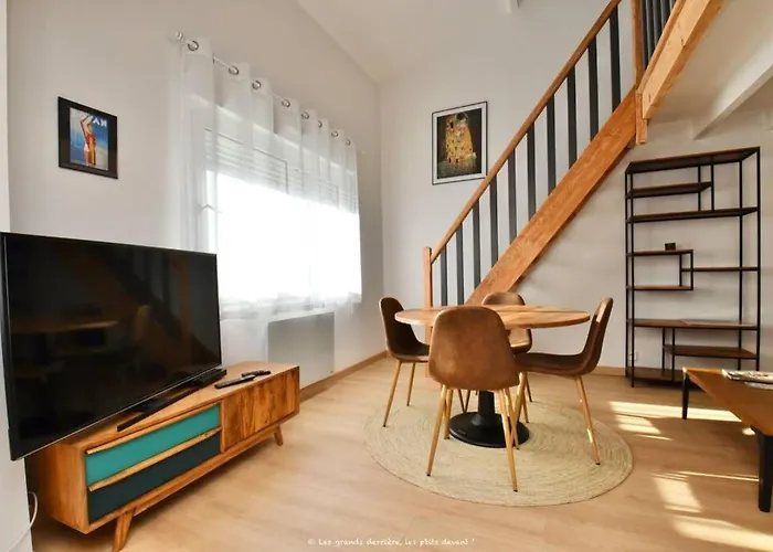 La Mezzanine 5 Pers Classe 3 Etoiles, Royan- Centre 300 M Foncillon Руайян