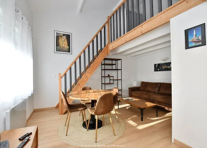 Apartament La Mezzanine 5 Pers Classe 3 Etoiles, Royan- Centre 300 M Foncillon Royan